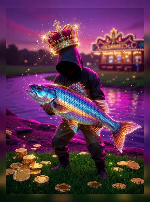 Illustrated cover for Big Bass Bonanza