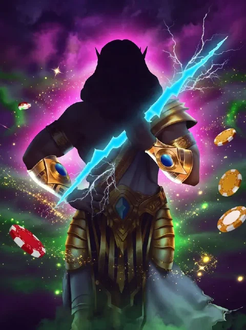 Illustrated cover for Gates of Olympus 1000