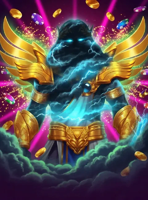 Illustrated cover for Gates of Olympus Super Scatter