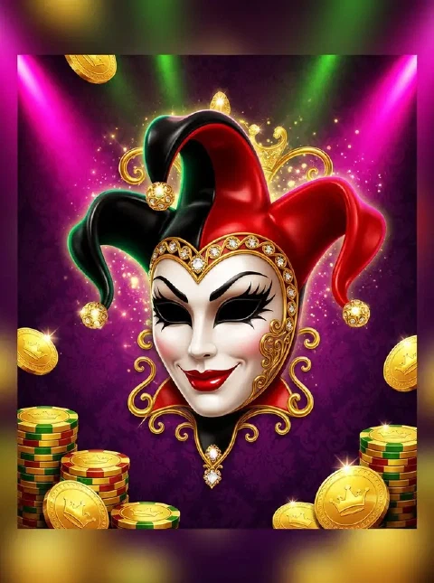 Illustrated cover for Miss Joker